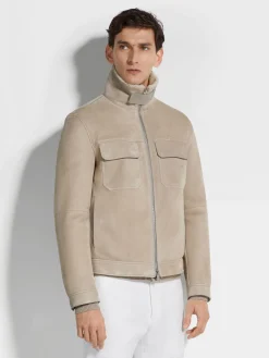Shearling Wool Blouson