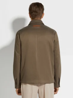 Silk and Cashmere Blouson