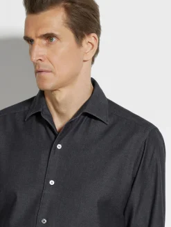Stone-washed Cashco Shirt