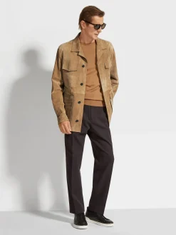 Suede Field Jacket