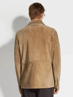Suede Field Jacket