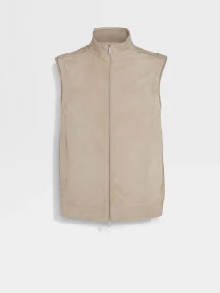 Suede Vest