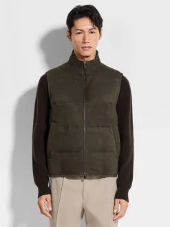 Suede Vest
