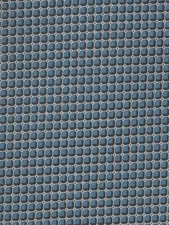 Teal Blue CENTO FILI Silk Tie