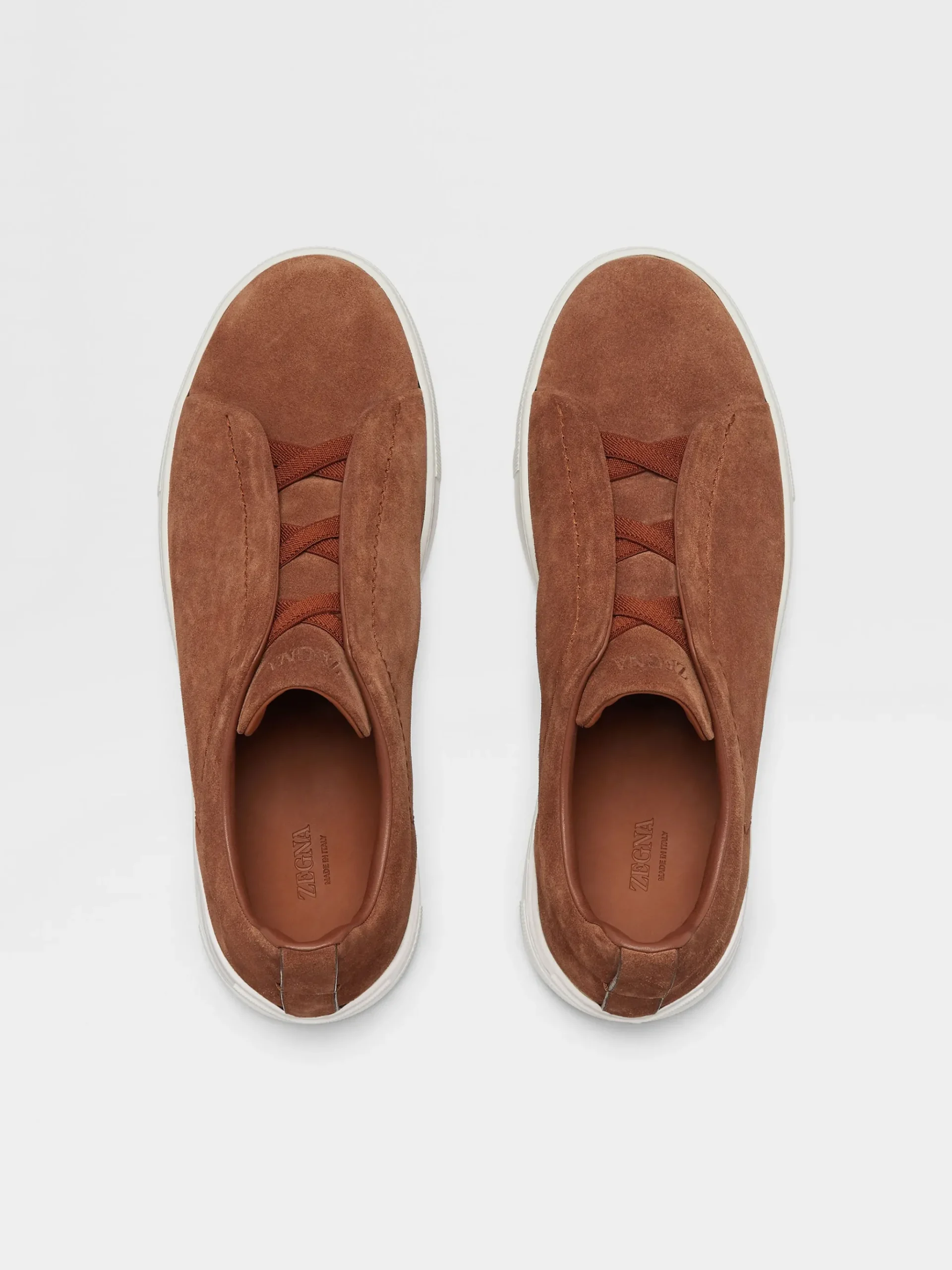 Tobacco Suede Triple Stitch™ Sneakers