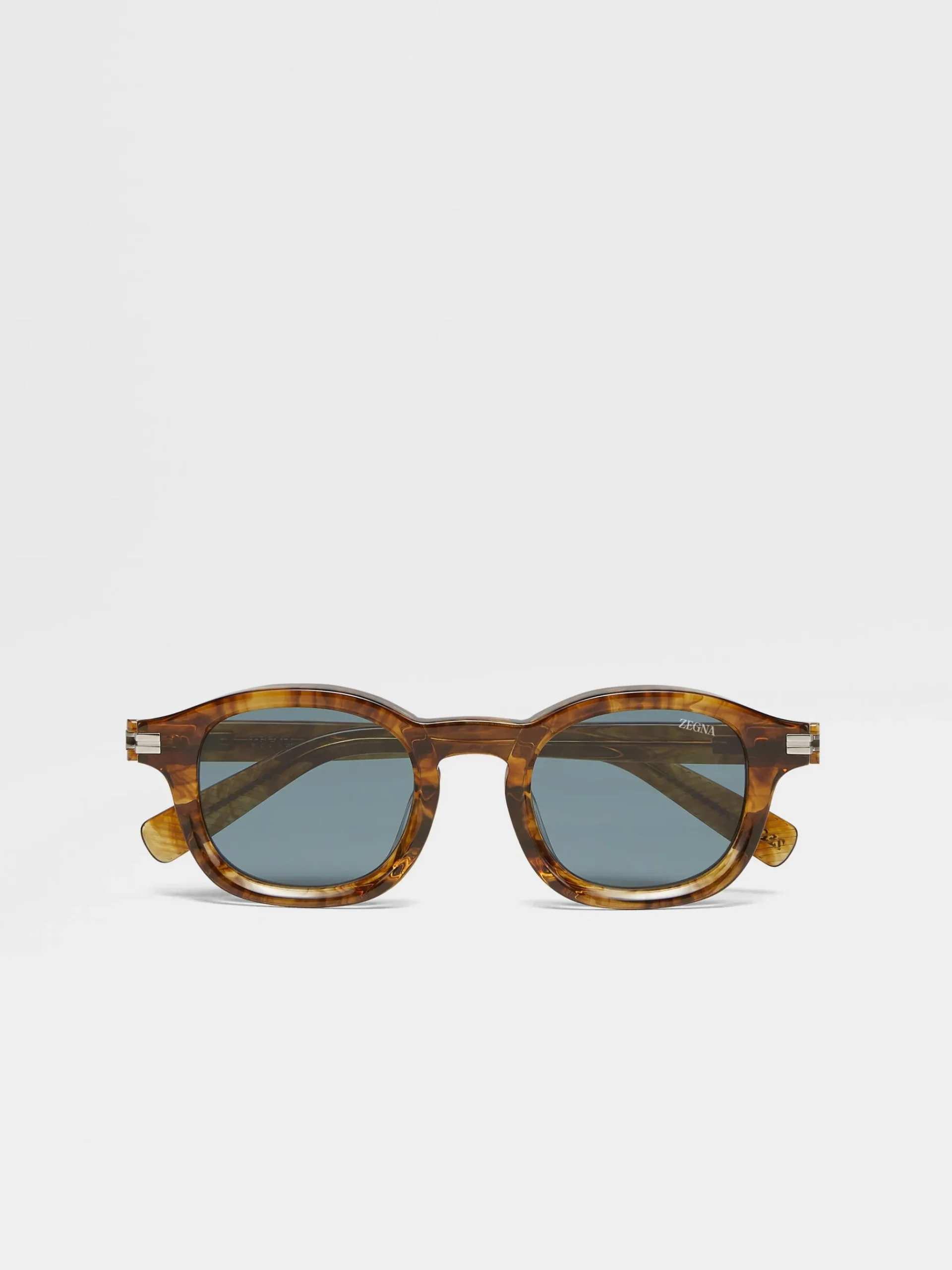 Transparent Brown Havana Aurora I Acetate Sunglasses