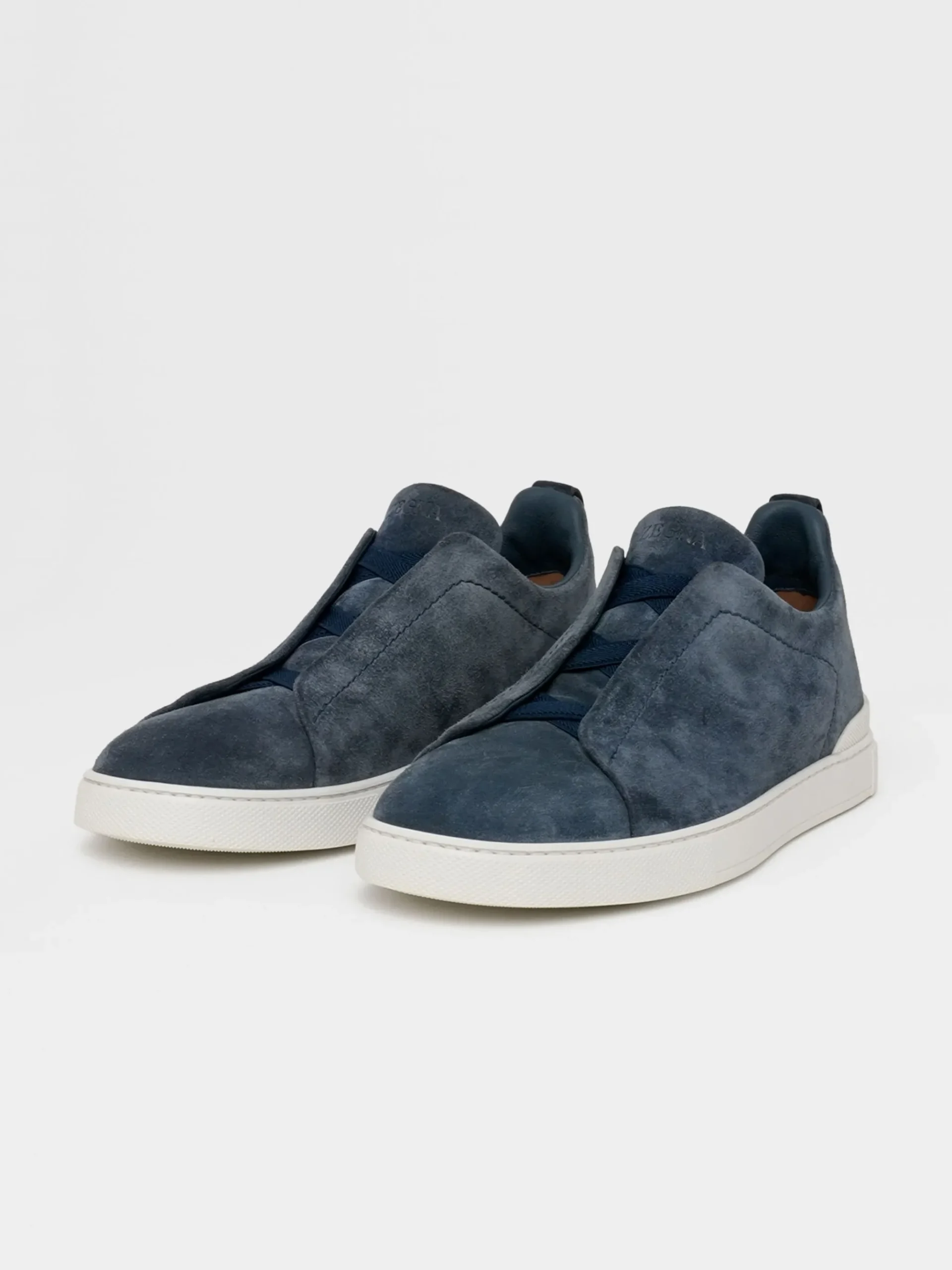 Utility Blue Suede Triple Stitch™ Sneakers