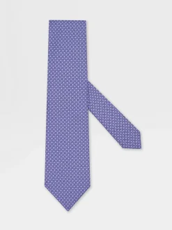 Violet Silk Tie