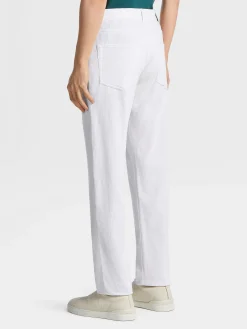 White Cashco Roccia Pants