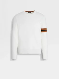White High Performance™ Wool Crewneck