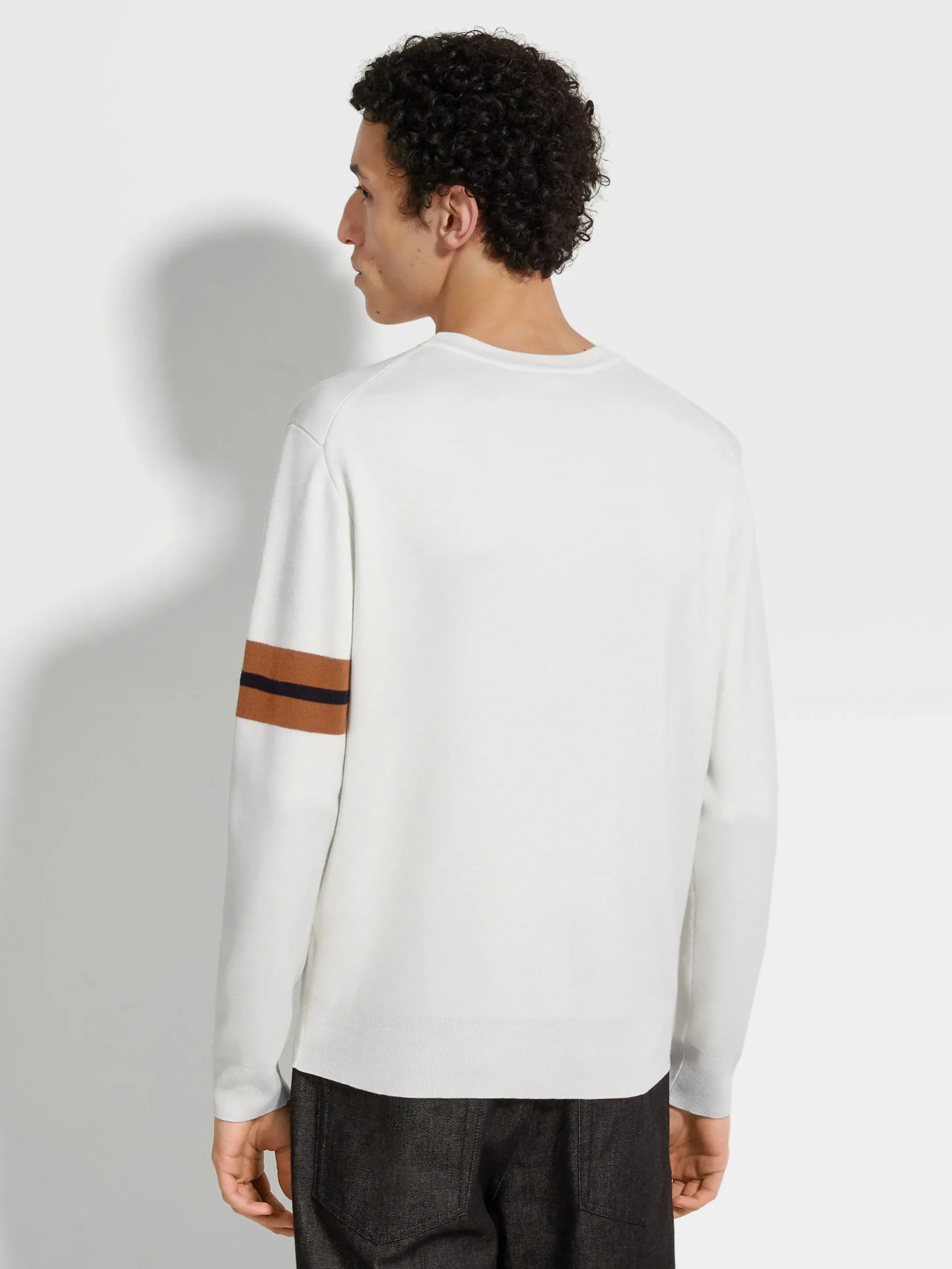 White High Performance™ Wool Crewneck