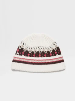 White Oasi Cashmere Beanie