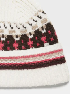 White Oasi Cashmere Beanie