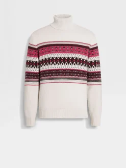 White Oasi Cashmere Turtleneck