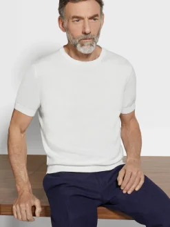 White Premium Cotton Crewneck
