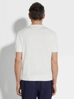White Premium Cotton Crewneck