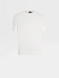 White Premium Cotton T-shirt