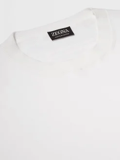 White Premium Cotton T-shirt