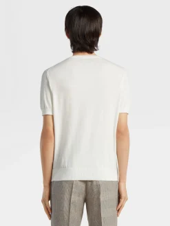 White Premium Cotton T-shirt