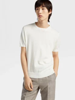 White Premium Cotton T-shirt