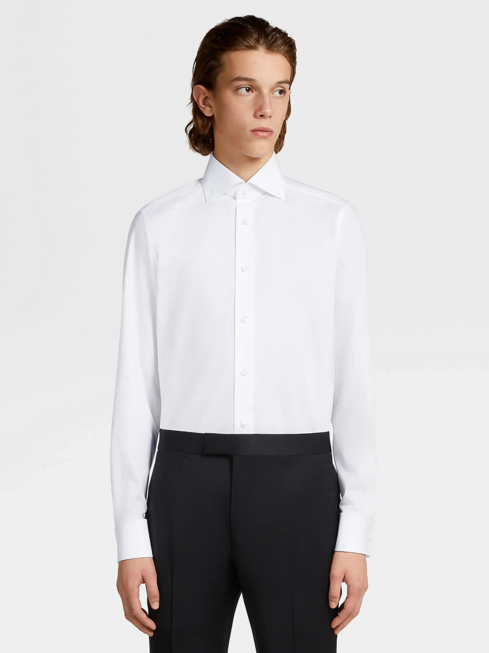 White Trofeo™ Cotton Shirt