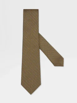 Yellow Silk Tie