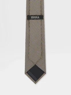 Yellow Silk Tie